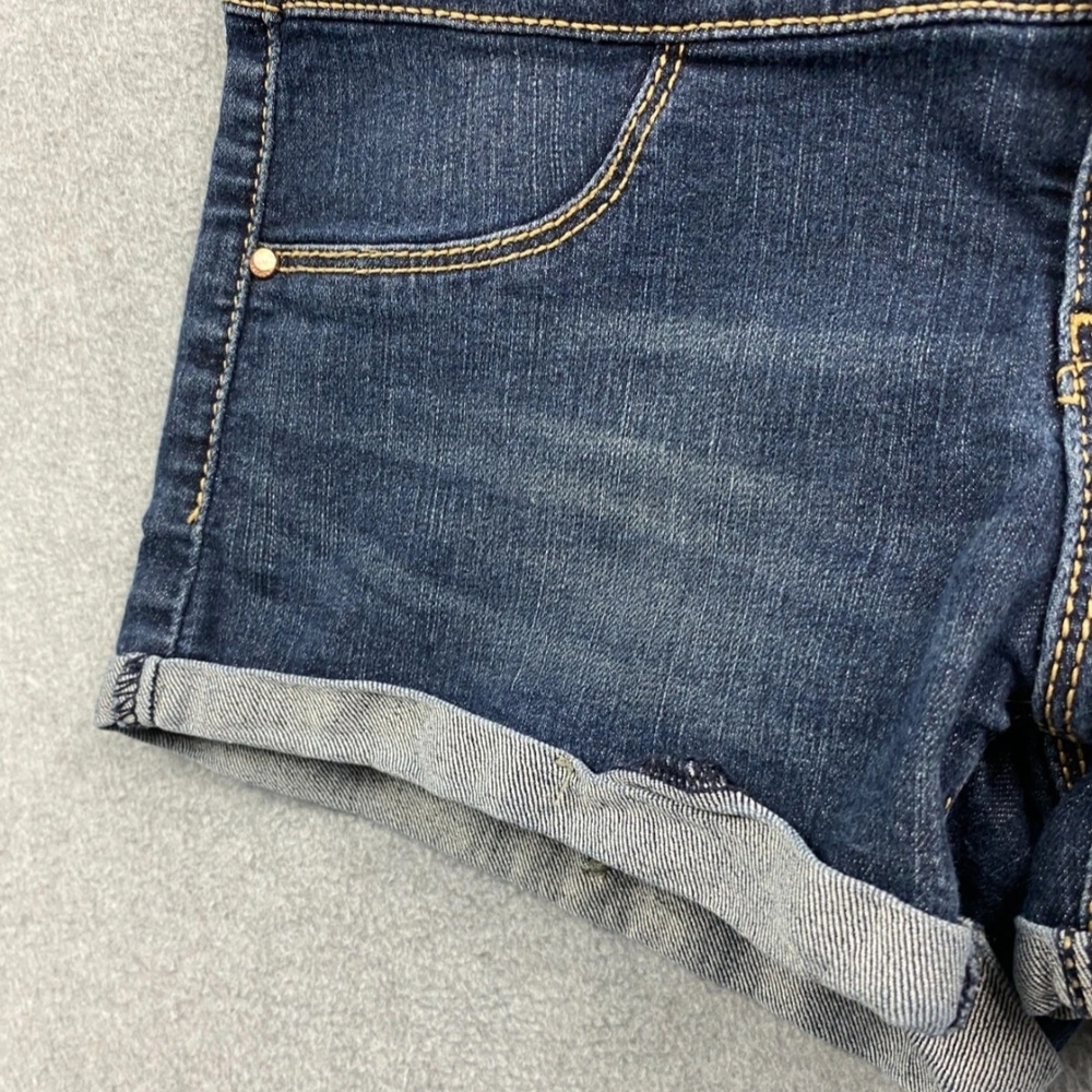 Refuge Women's Denim Blue Shorts - Picture 6 of 15